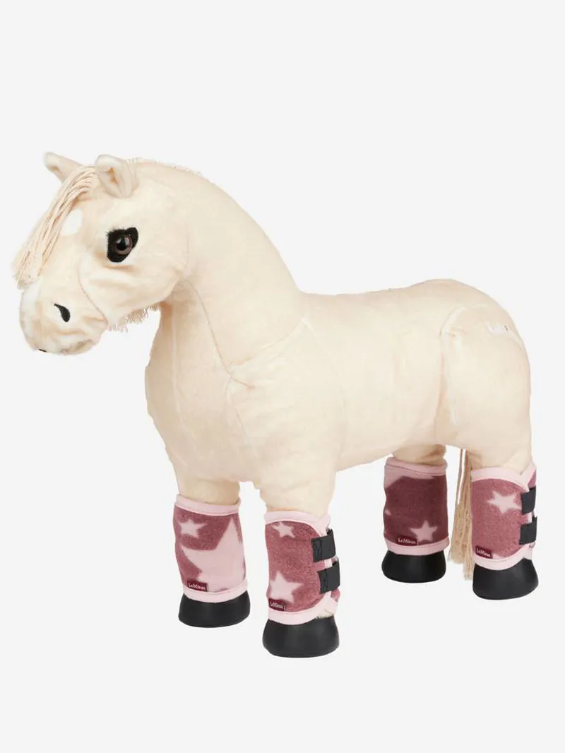 LeMieux Toy Pony Fleece Travel Boots And Tail Guard - Orchid - Image 2