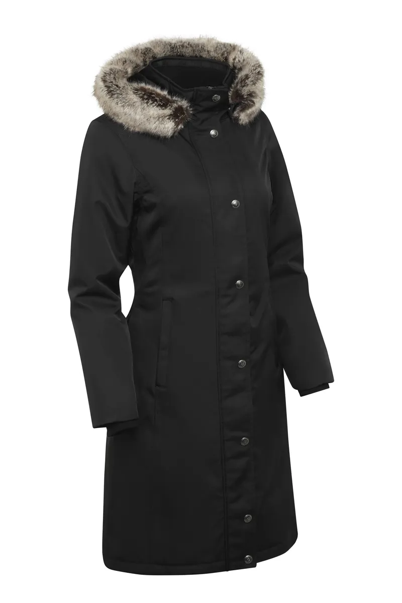 LeMieux Loire Waterproof Riding Coat Black - Image 3