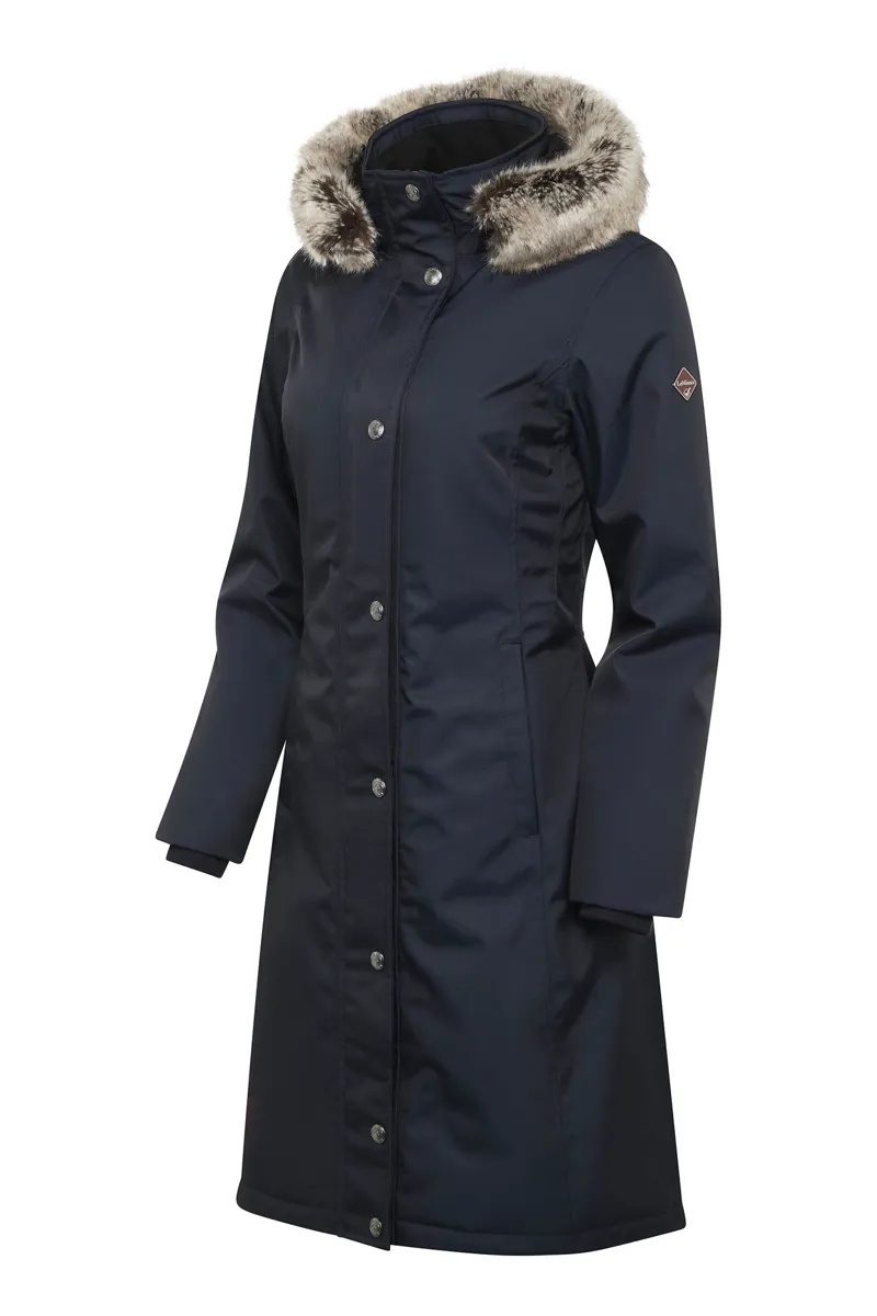 LeMieux Loire Waterproof Riding Coat Navy - Image 2