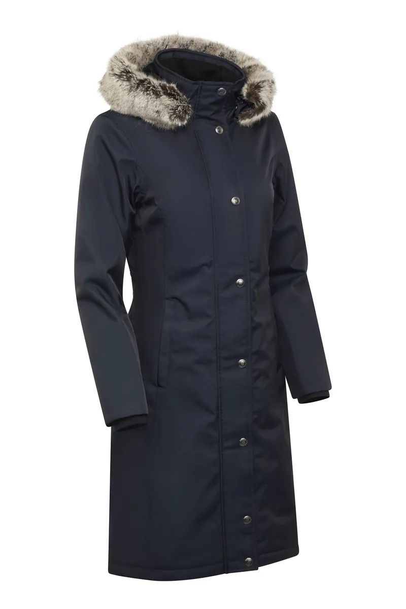 LeMieux Loire Waterproof Riding Coat Navy - Image 3