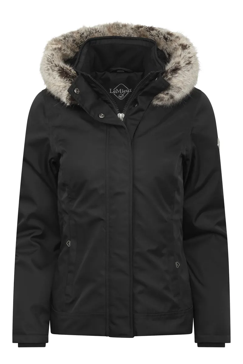 LeMieux Waterproof Short Coat Black