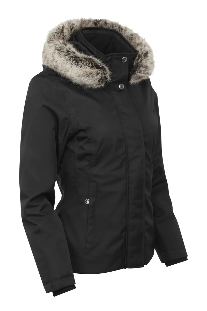 LeMieux Waterproof Short Coat Black - Image 3