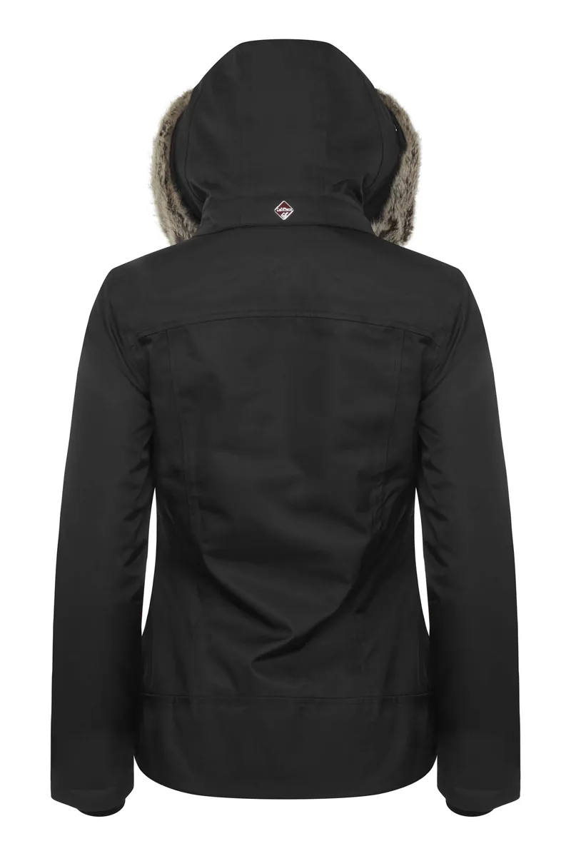 LeMieux Waterproof Short Coat Black - Image 4