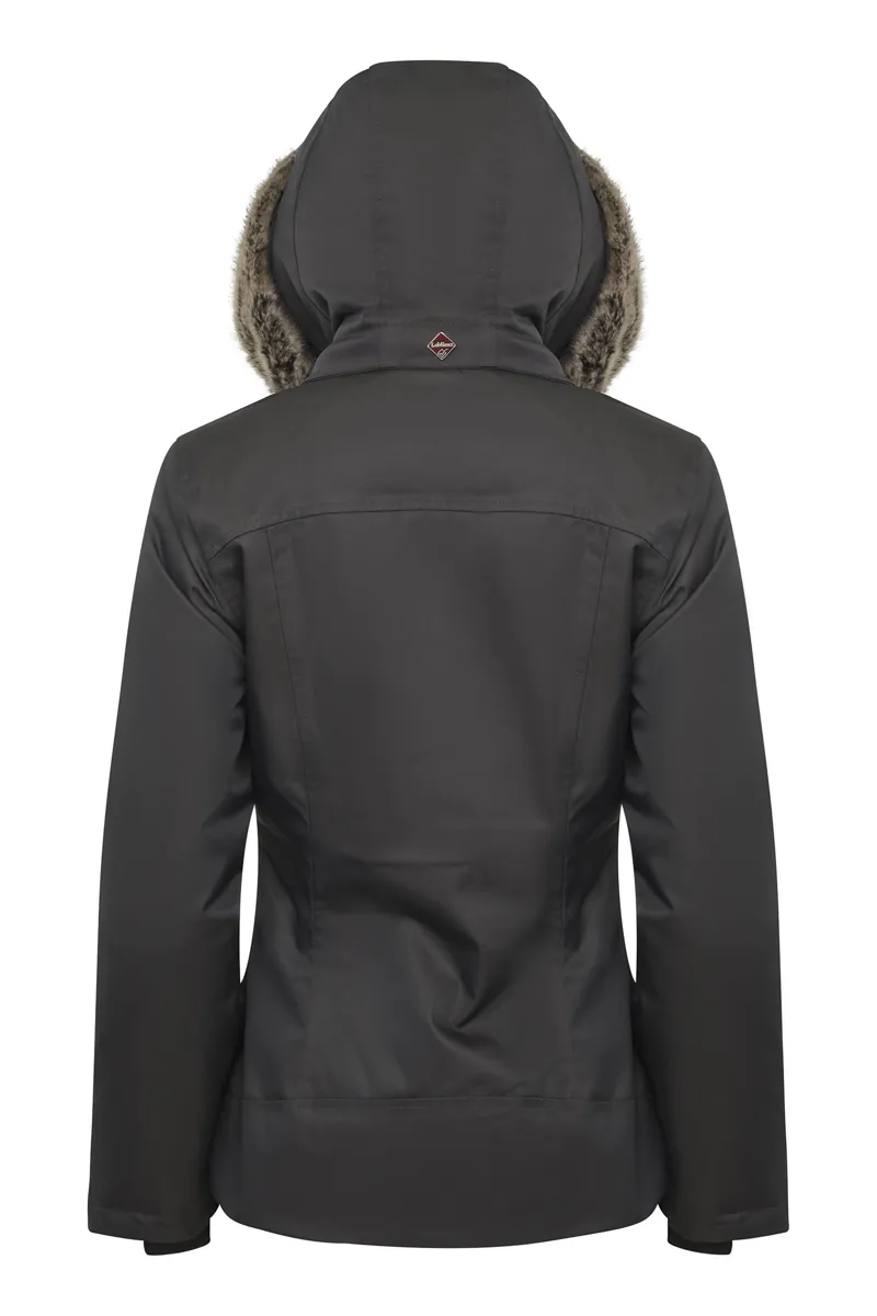 LeMieux Waterproof Short Coat Grey - Image 5