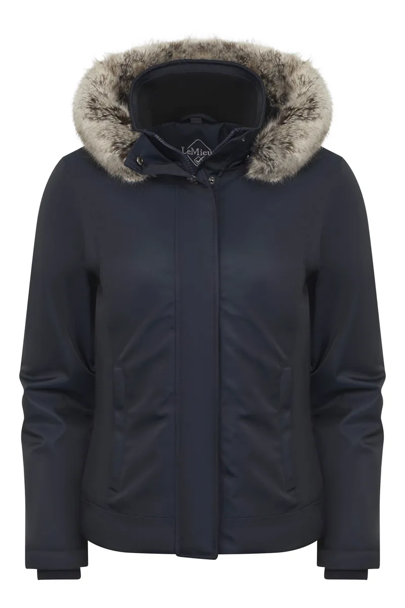 LeMieux Waterproof Short Coat Navy