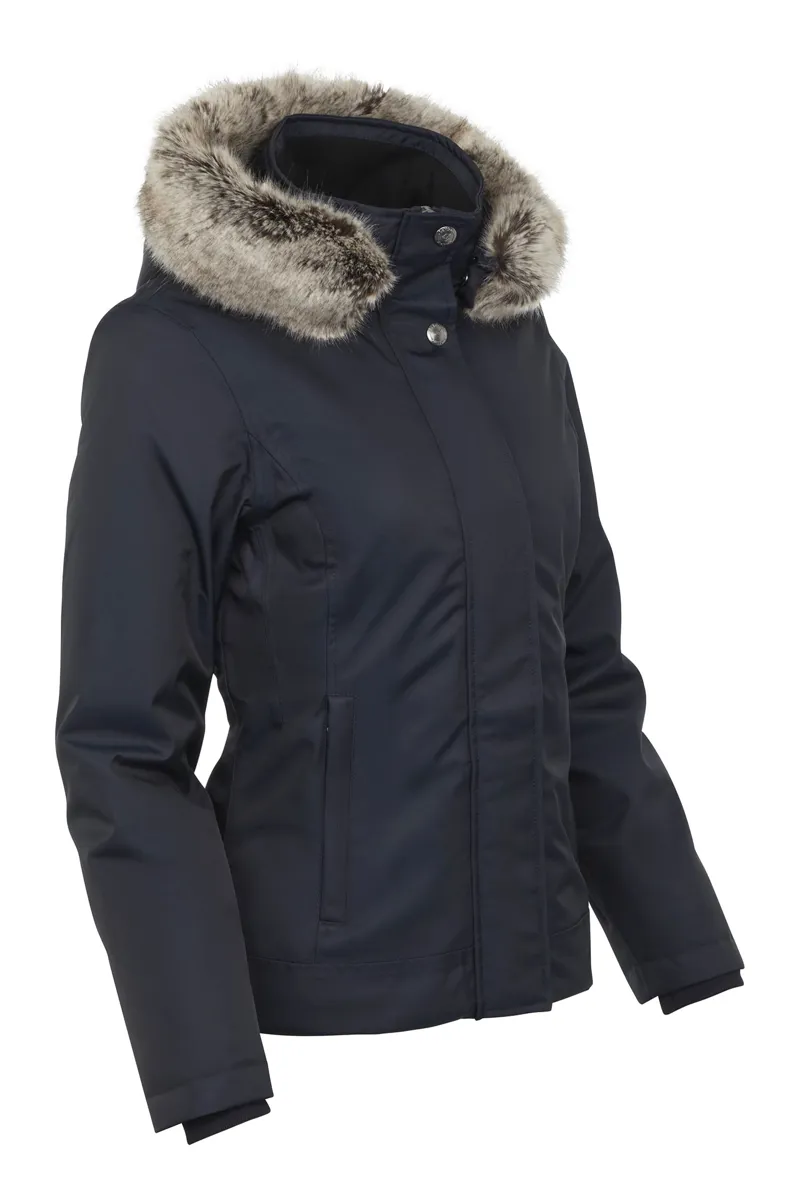 LeMieux Waterproof Short Coat Navy - Image 3