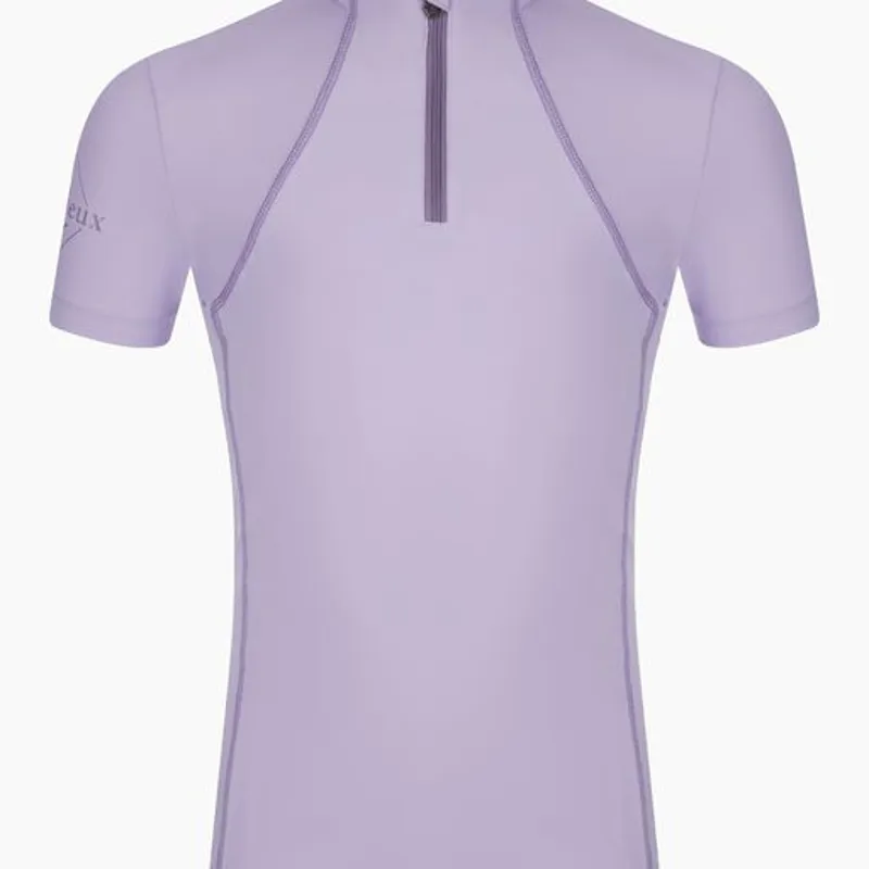 LeMieux Young Rider Short Sleeve Base Layer Wisteria