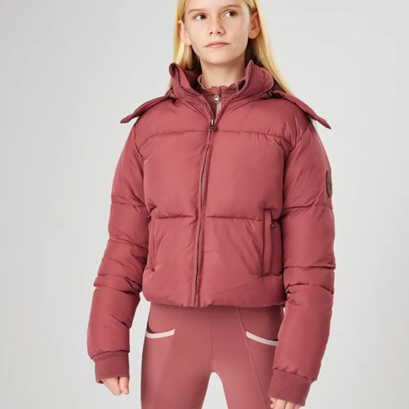 LeMieux Young Rider Gia Puffer Jacket Orchid - Image 6