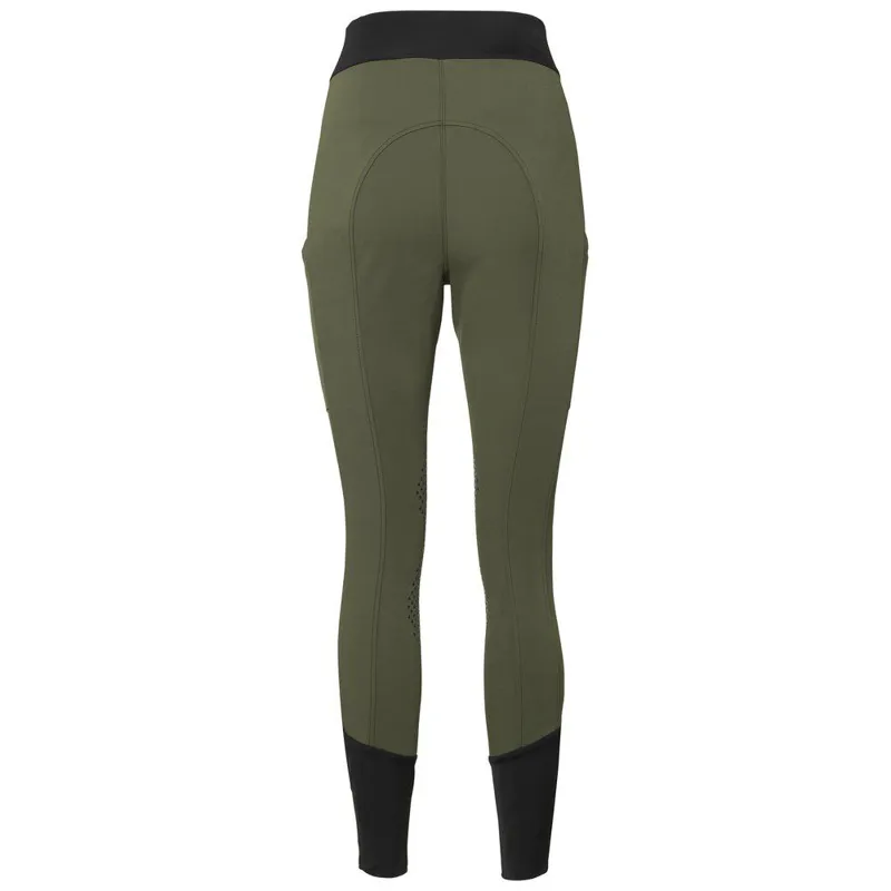 Mountain Horse Megan Pull On Breeches Green - Image 2