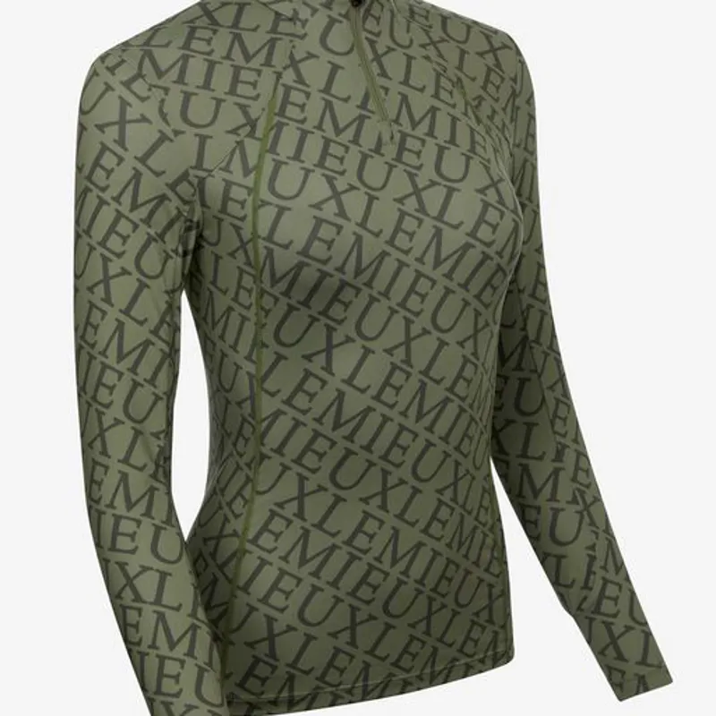 LeMieux Fleur Base Layer Moss - Image 3