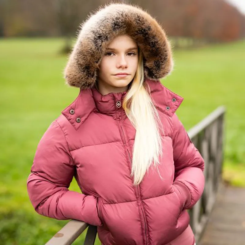 LeMieux Young Rider Gia Puffer Jacket Orchid