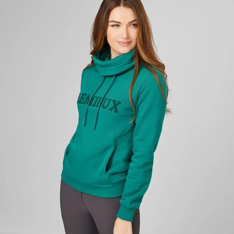 LeMieux Adele Funnel Neck Sweat Evergreen - Image 5