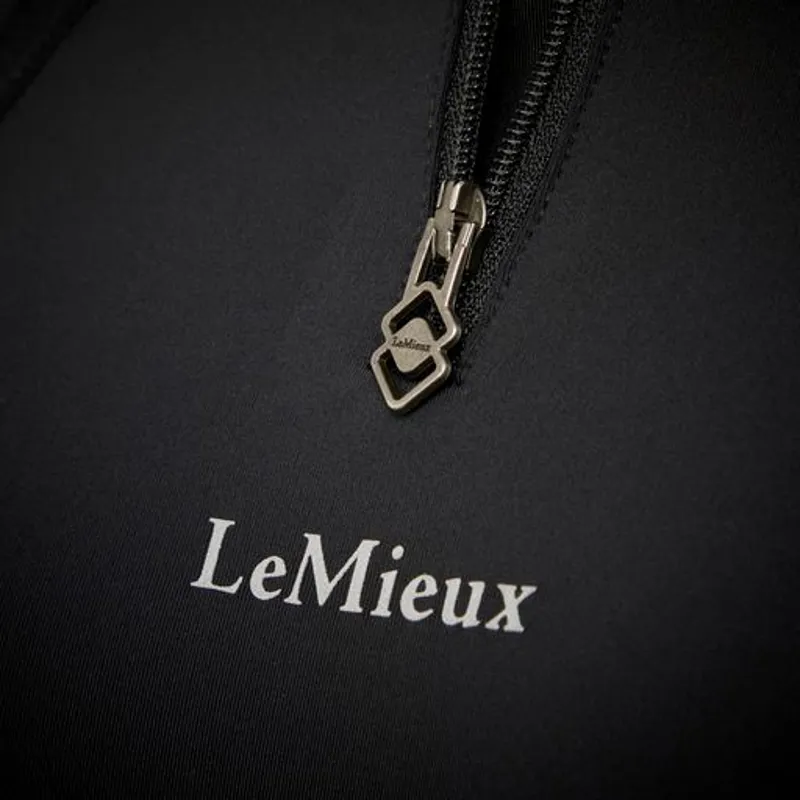 LeMieux Mia Mesh Long Sleeved Base Layer Black - Image 5