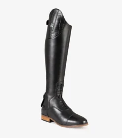 Premier Equine Passaggio Ladies Leather Field Tall Riding Boot Black