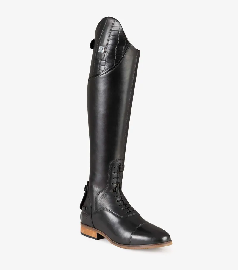 Premier Equine Passaggio Ladies Leather Field Tall Riding Boot Black