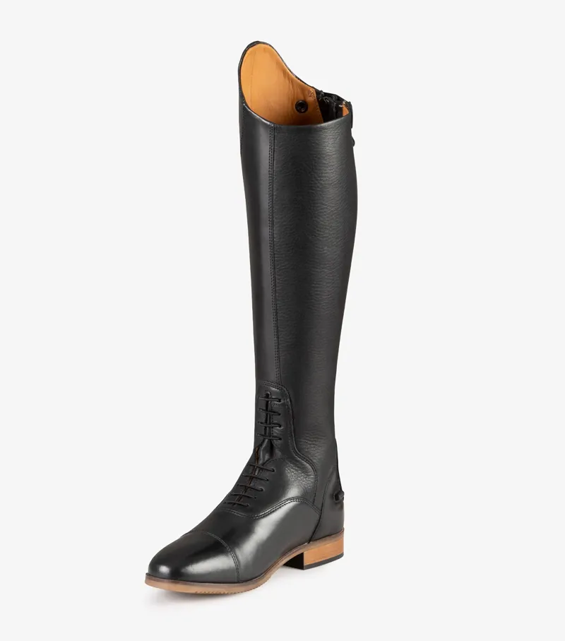 Premier Equine Passaggio Ladies Leather Field Tall Riding Boot Black - Image 5