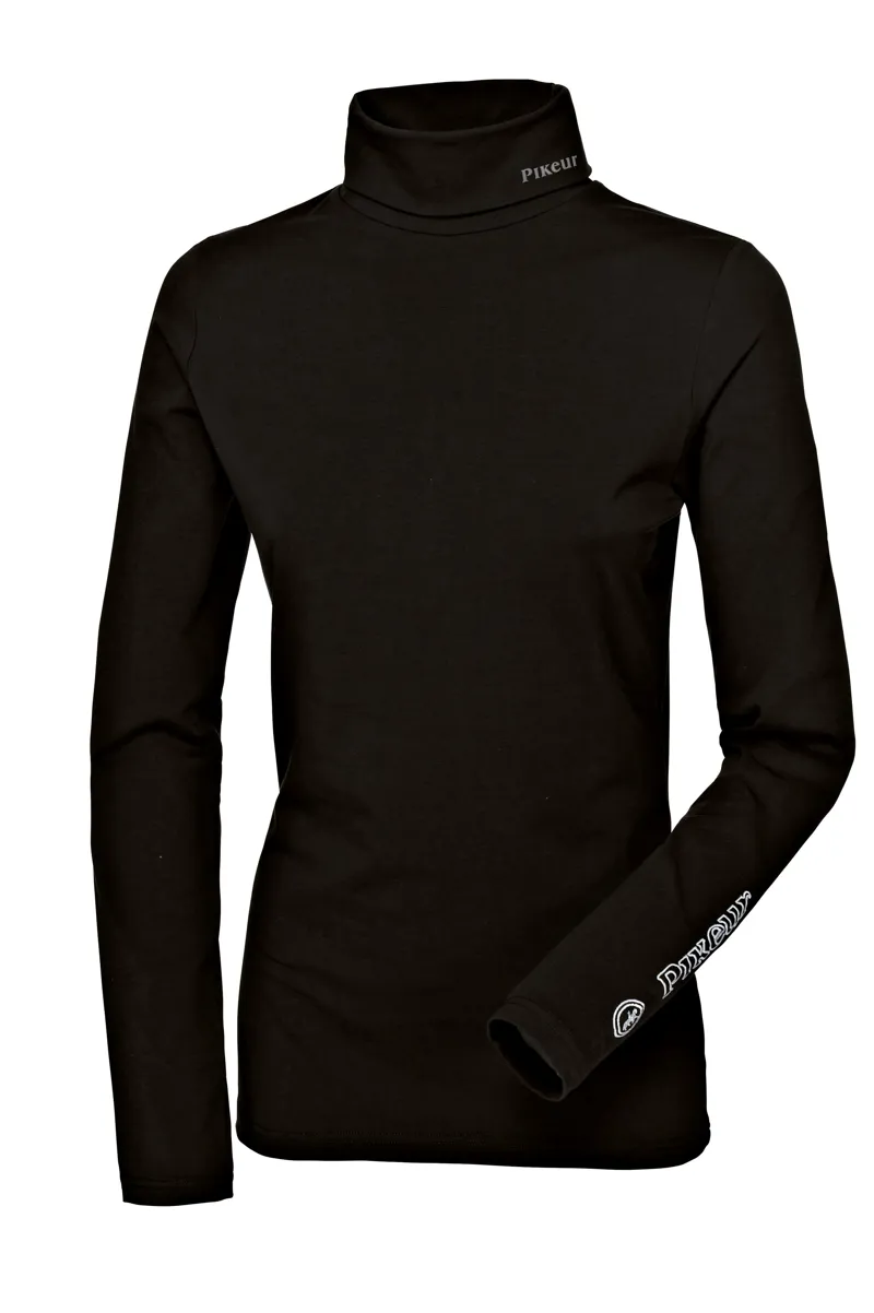 Pikeur Classic Sports Roll Neck Top Black