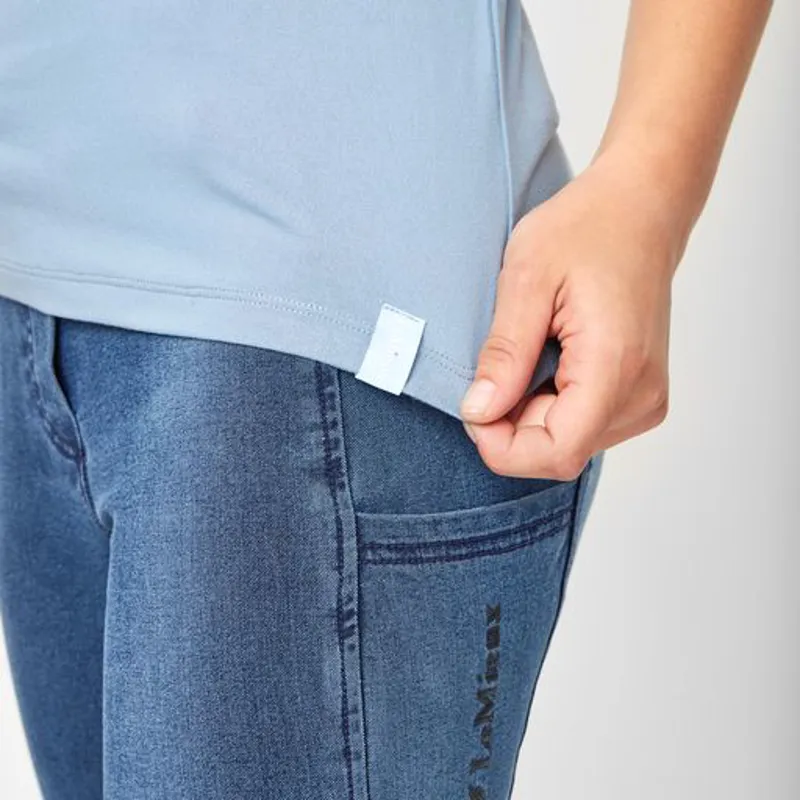 LeMieux Young Rider Sarah T-Shirt Denim - Image 5
