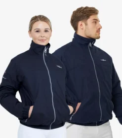 Premier Equine Pro Rider Unisex Waterproof Riding Jacket Navy