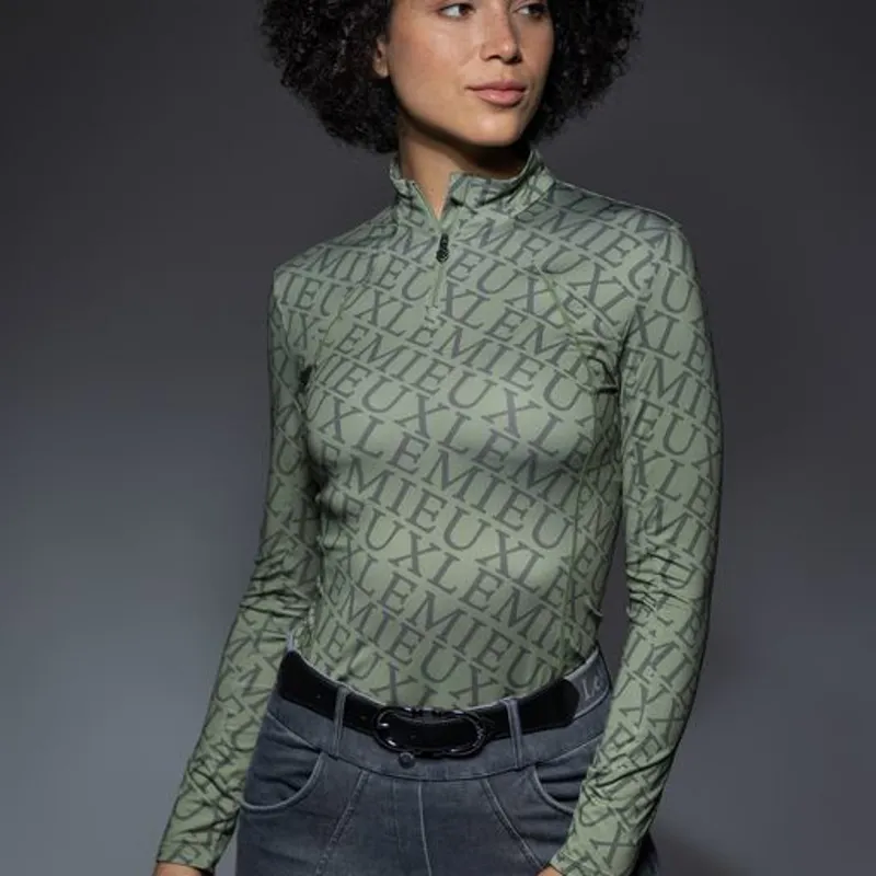 LeMieux Fleur Base Layer Moss - Image 5