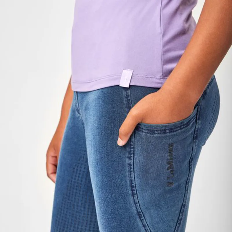 LeMieux Young Rider Sarah T-Shirt Iris - Image 5