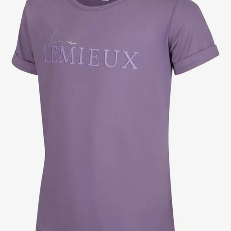 LeMieux Young Rider Sarah T-Shirt Iris - Image 2