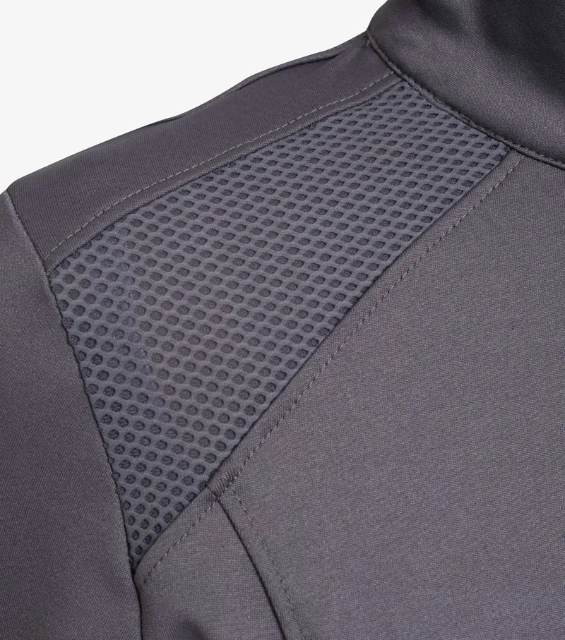 Premier Equine Mini Remisa Girl's Technical Short Sleeve Riding Top Grey - Image 3