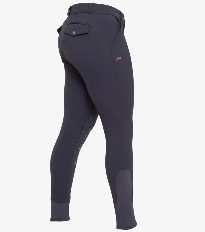 Premier Equine Santino Men's Gel Knee Riding Breeches Navy