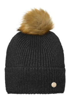 Mountain Horse Sparkle Pompom Hat - Black