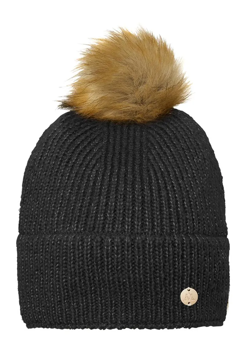 Mountain Horse Sparkle Pompom Hat - Black