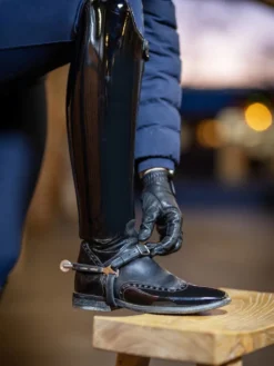 LeMieux Spur Straps Black 18 Inch