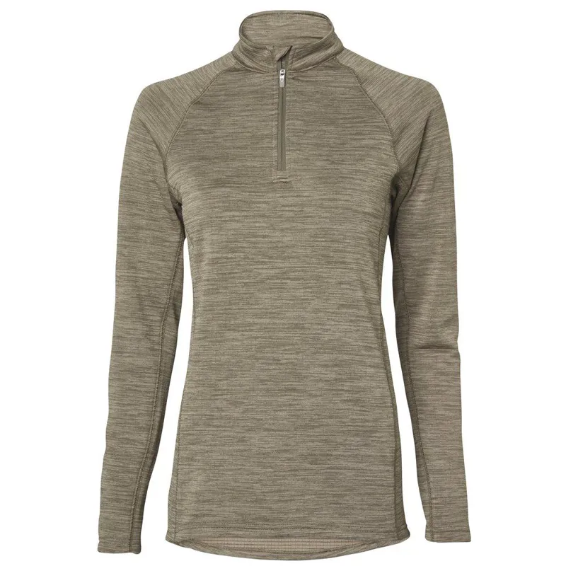 Mountain Horse Tate Tech Fleece Top Taupe