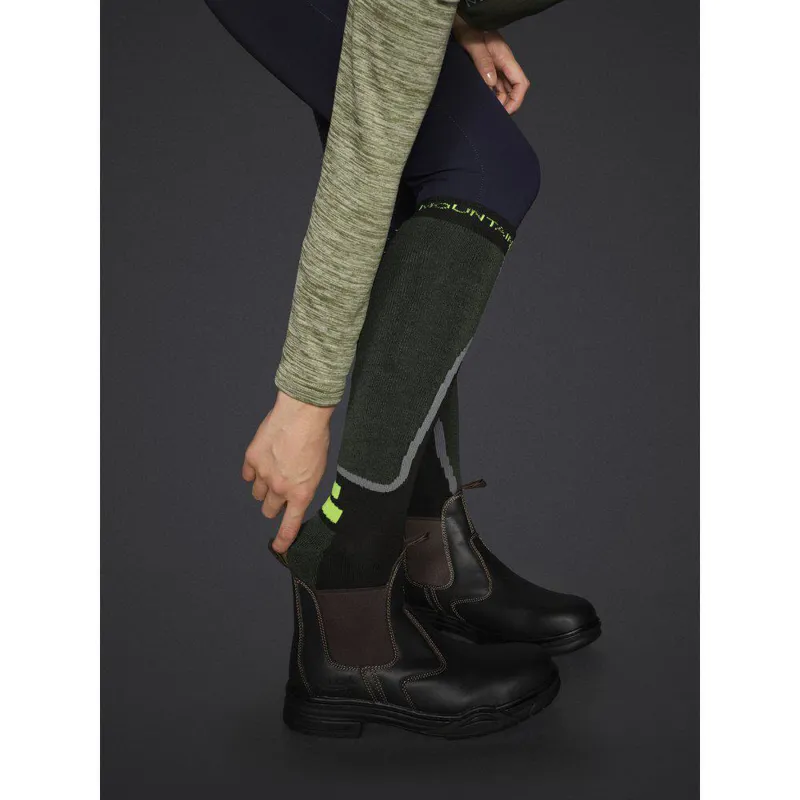 Mountain Horse Terry Merino Wool Socks Green - Image 2