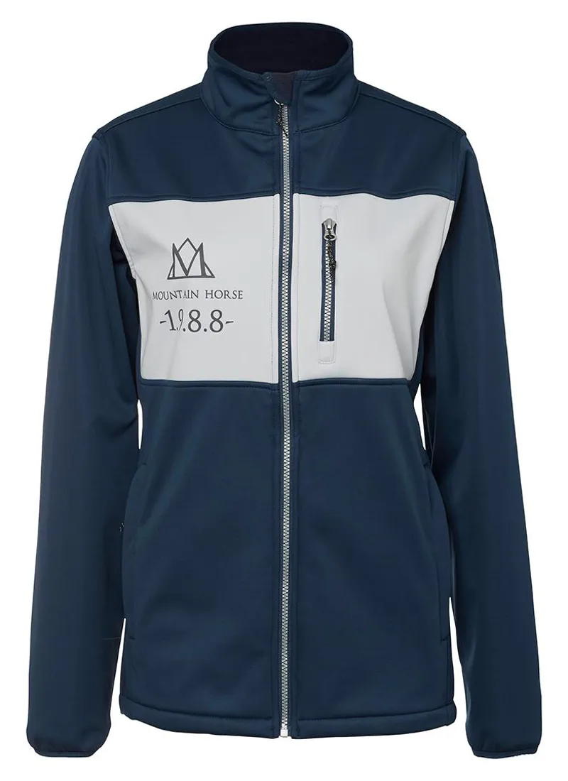 Mountain Horse Tile Softshell Jacket - Navy