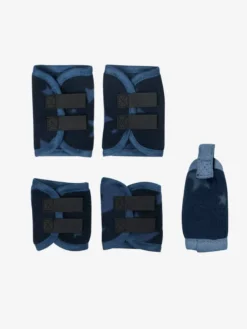 LeMieux Toy Pony Fleece Travel Boots And Tail Guard - Atlantic