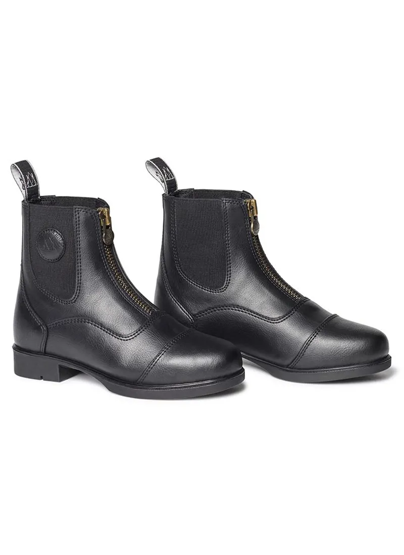 Mountain Horse Veganza Young Winter Paddock Boots - Black