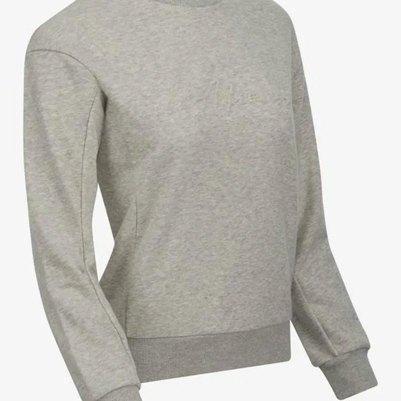 LeMieux Chloe Crew Neck Sweat Shirt Grey Marl - Image 3
