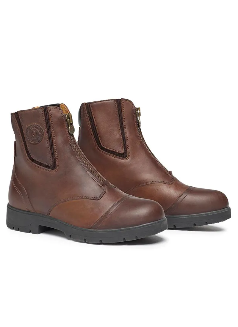 Mountain Horse Wild River Zip Paddock Boots Brown