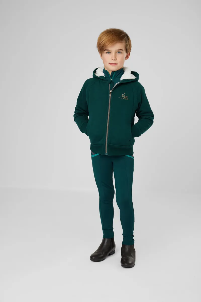 LeMieux Mini Sherpa Lined Lily Hoodie Spruce - Image 7